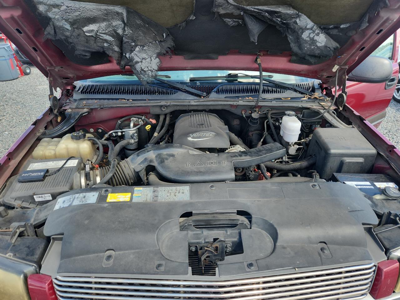 2005 Chevrolet Avalanche K1500 Maroon vin: 3GNEK12Z95G144982