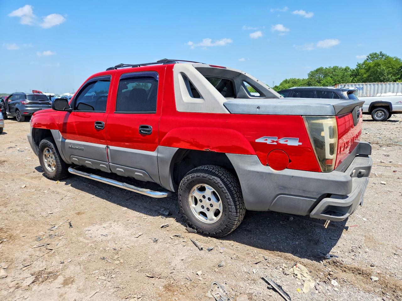2005 Chevrolet Avalanche K1500 Red vin: 3GNEK12Z95G282165