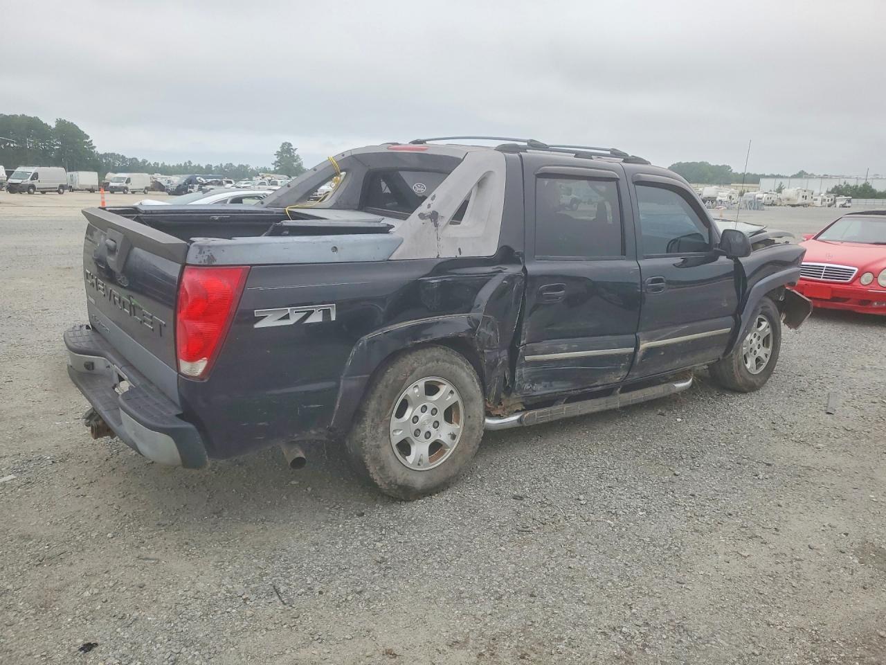 2005 Chevrolet Avalanche K1500 Black vin: 3GNEK12ZX5G153710