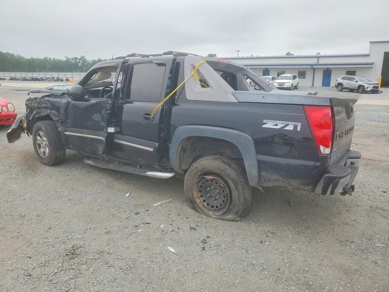 2005 Chevrolet Avalanche K1500 Black vin: 3GNEK12ZX5G153710