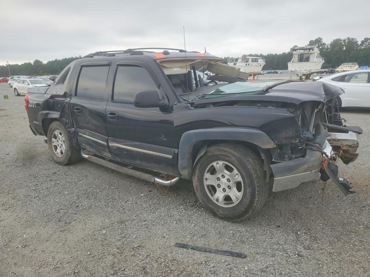 2005 Chevrolet Avalanche K1500 Black vin: 3GNEK12ZX5G153710