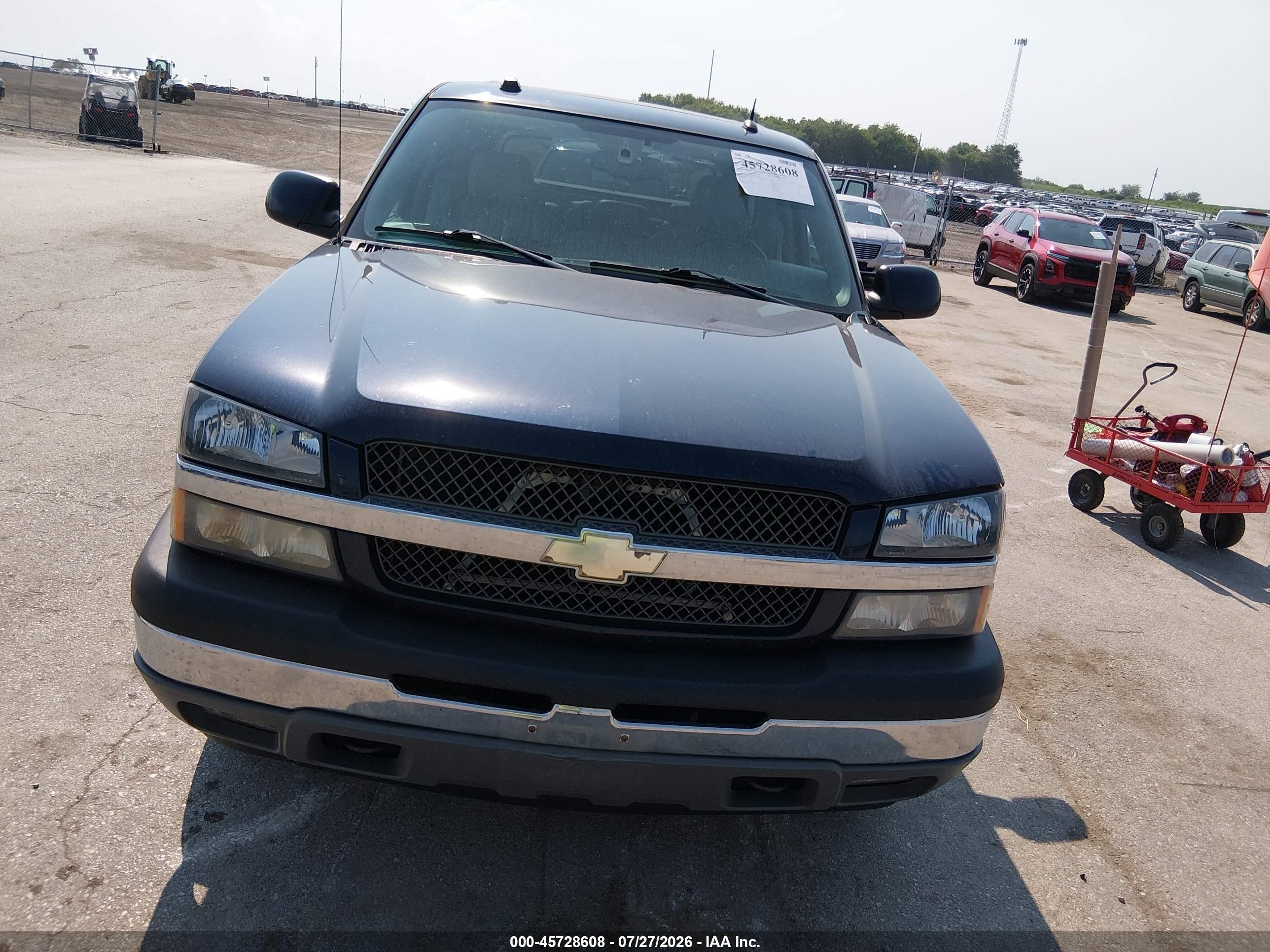 2005 Chevrolet Avalanche 1500 Z71 Blue vin: 3GNEK12ZX5G159295