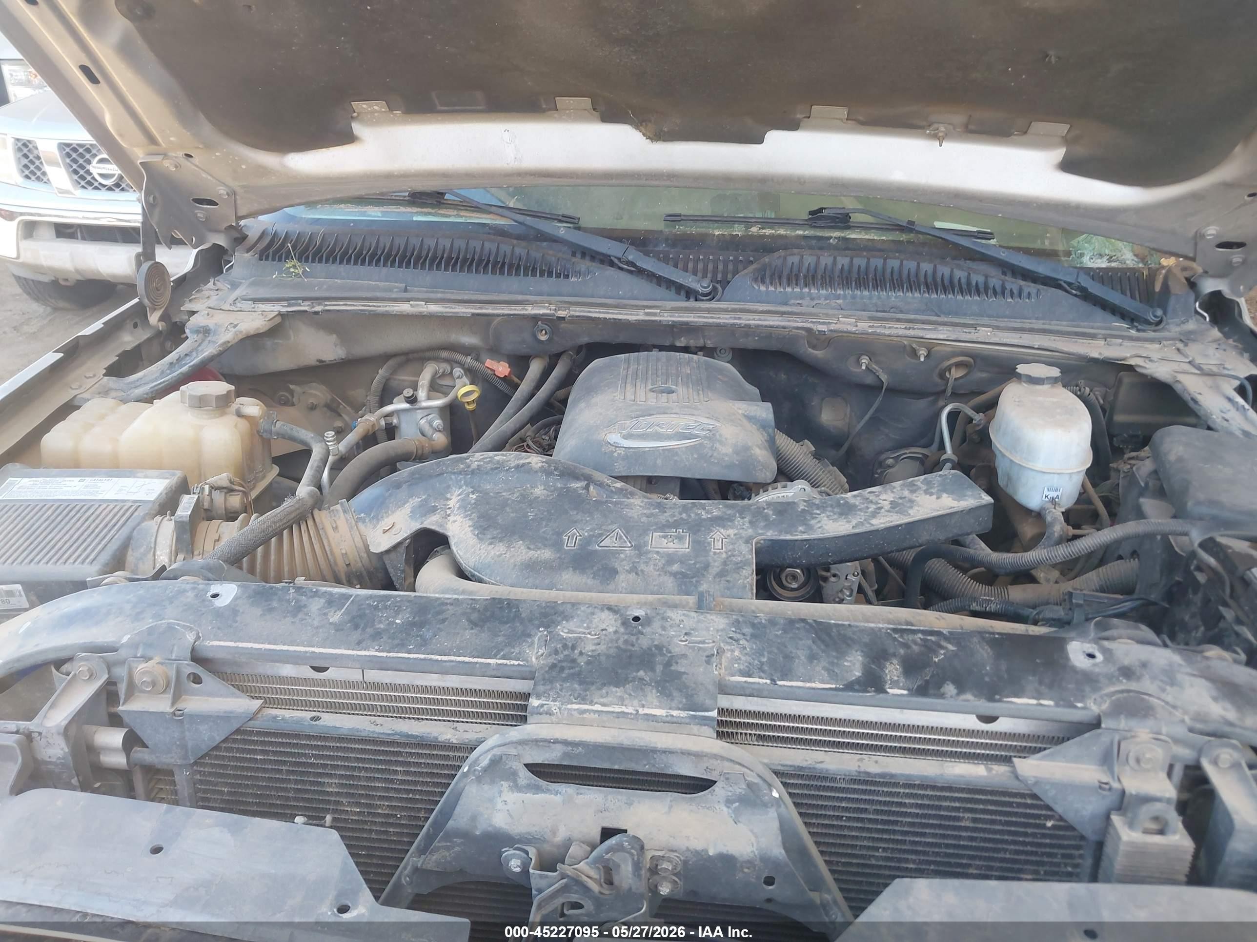 2005 Chevrolet Avalanche 1500 Z71 Gray vin: 3GNEK12ZX5G266976