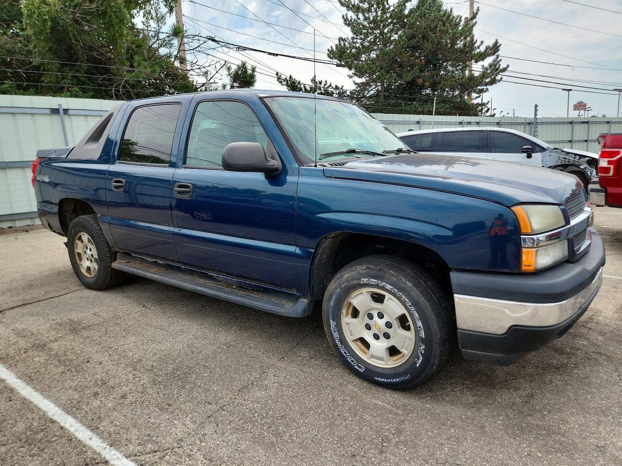 2006 Chevrolet Avalanche K1500 Blue vin: 3GNEK12ZX6G127710