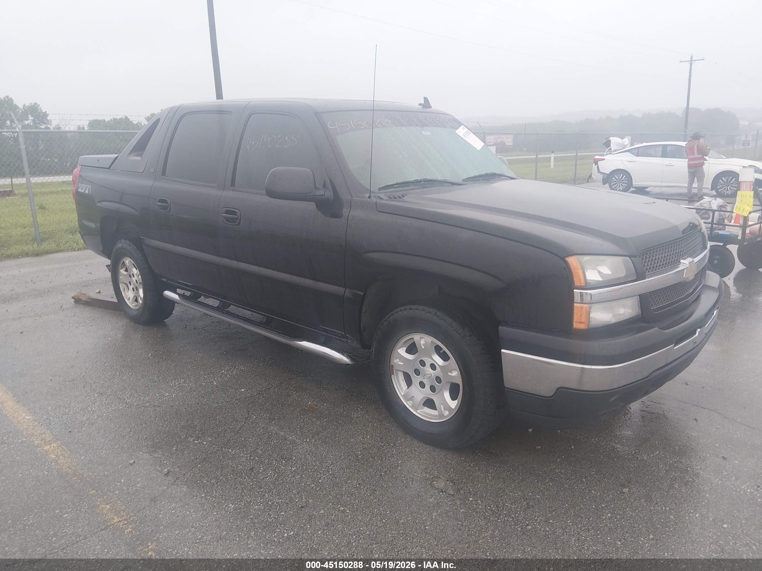 2006 Chevrolet Avalanche 1500 Z71 Black vin: 3GNEK12ZX6G229332