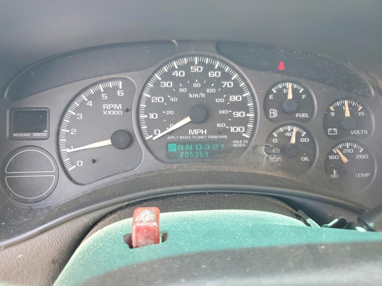 2002 Chevrolet Avalanche K1500 Green vin: 3GNEK13T02G111990