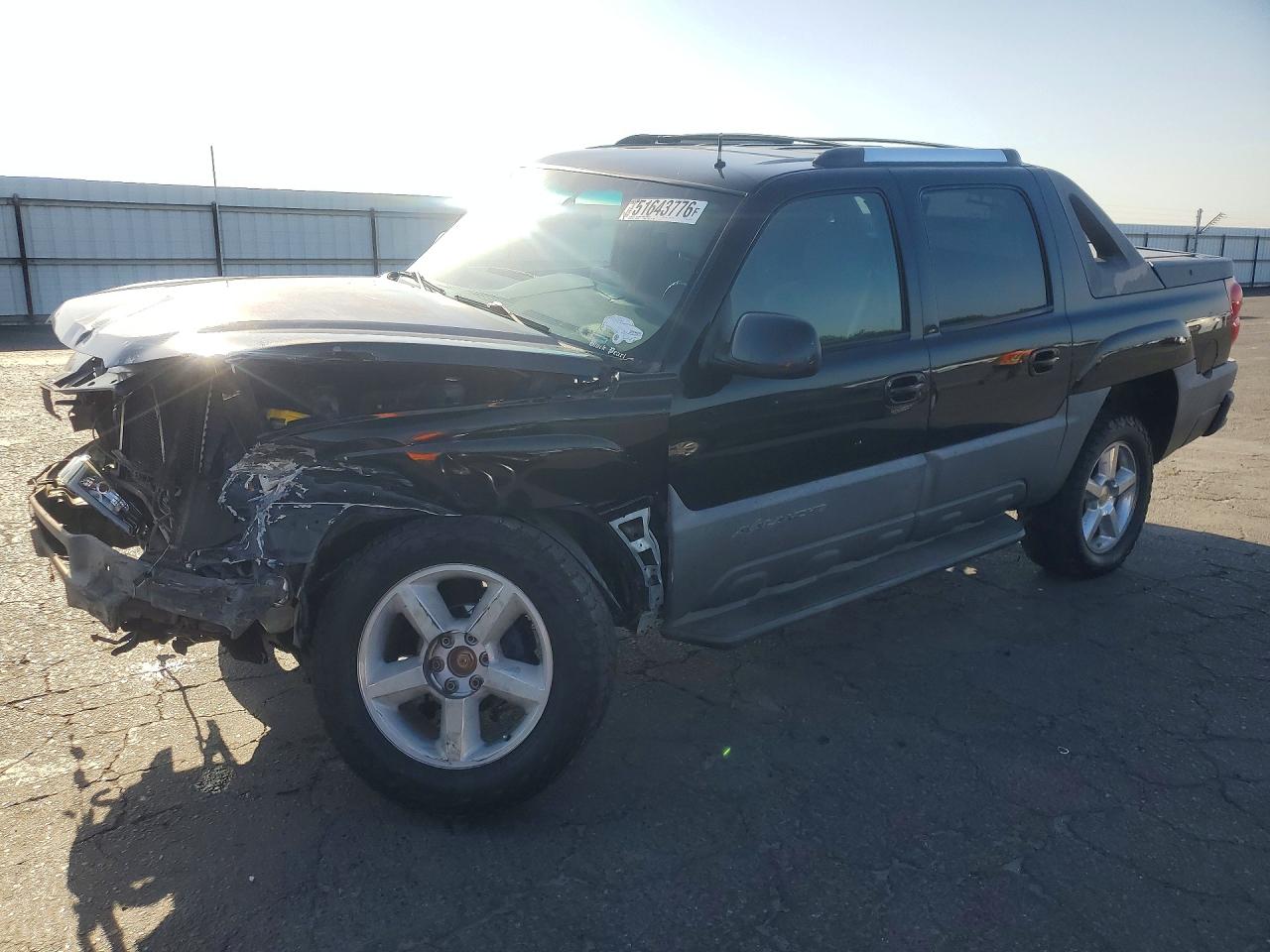 2002 Chevrolet Avalanche Black vin: 3GNEK13T02G122570