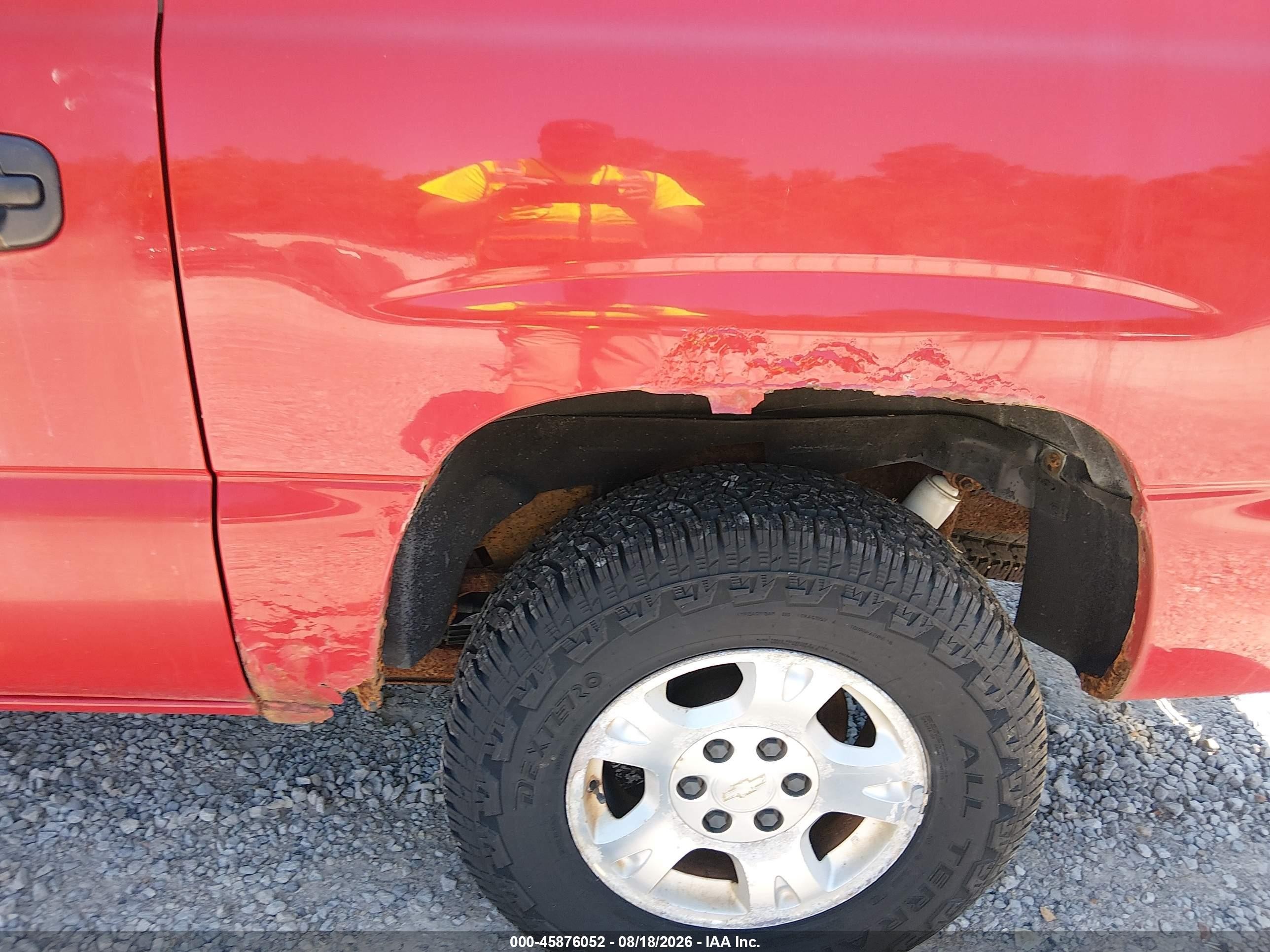 2003 Chevrolet Avalanche 1500   Red vin: 3GNEK13T03G306943