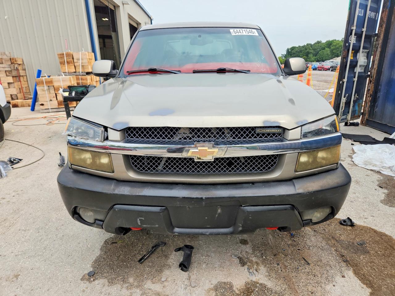 2002 Chevrolet Avalanche K1500 Tan vin: 3GNEK13T12G221012