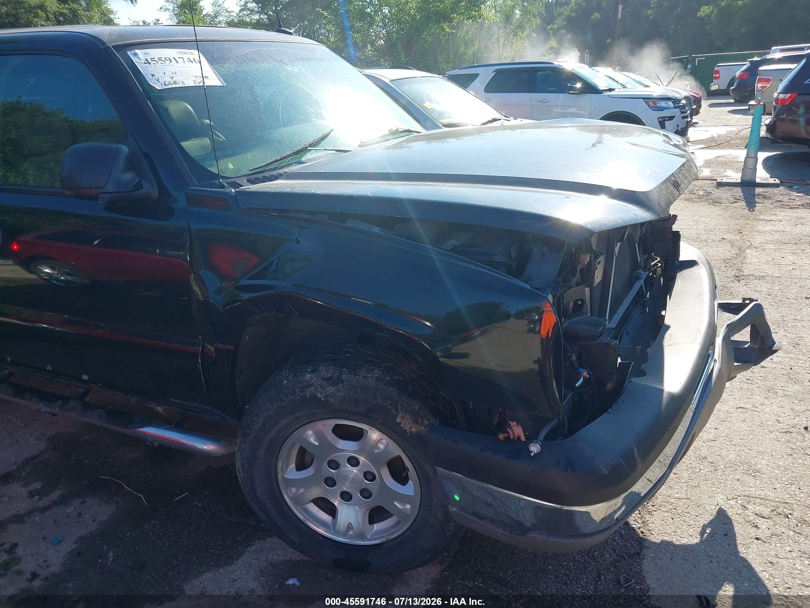 2003 Chevrolet Avalanche 1500   Черный vin: 3GNEK13T13G222159