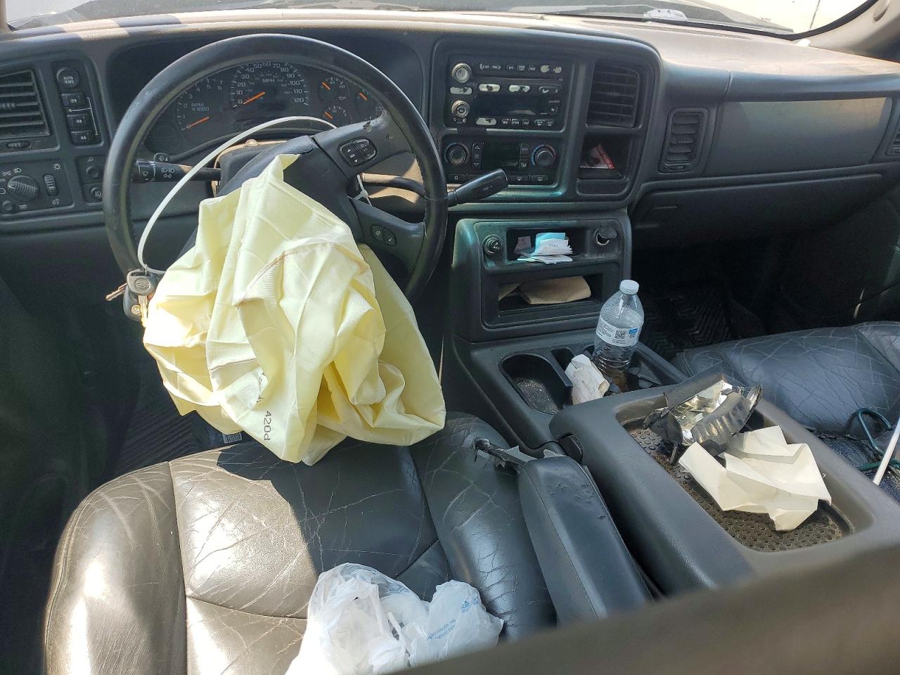 2003 Chevrolet Avalanche K1500 Gray vin: 3GNEK13T13G226678