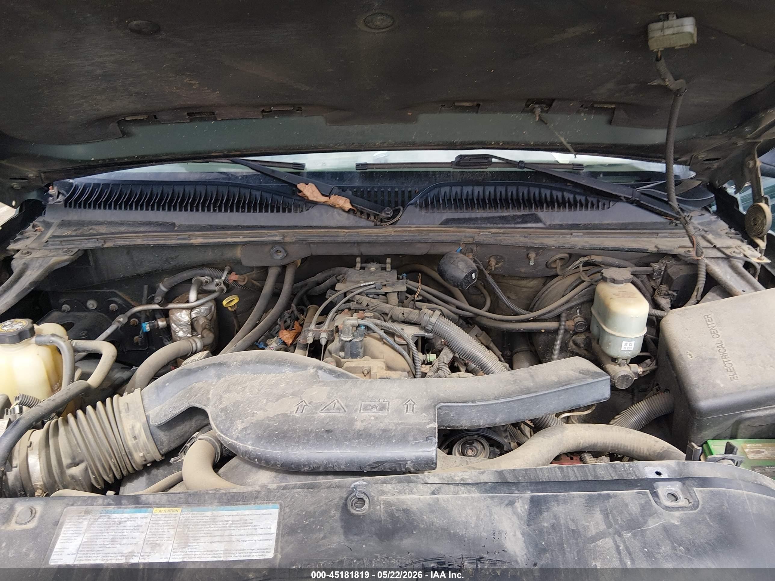 2002 Chevrolet Avalanche 1500   Green vin: 3GNEK13T22G167526