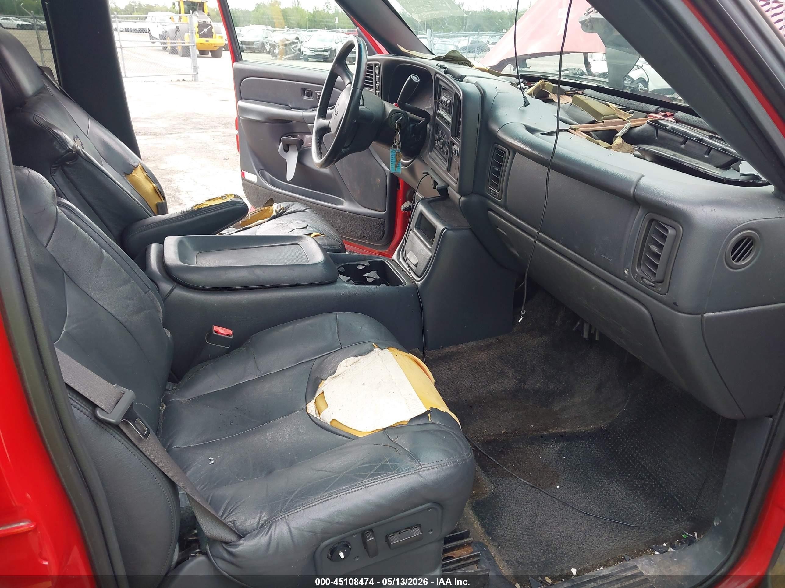 2002 Chevrolet Avalanche 1500   Red vin: 3GNEK13T22G224842
