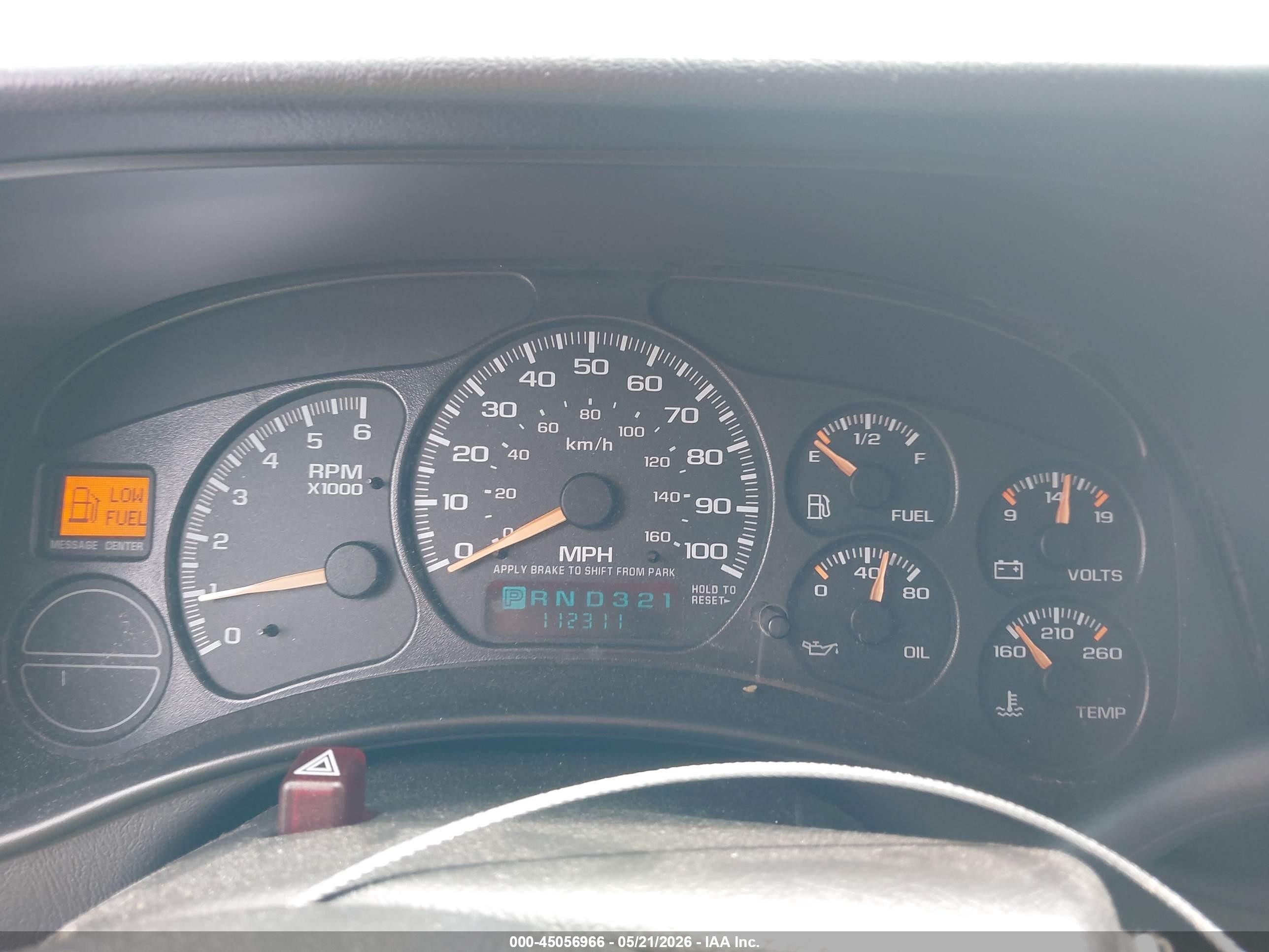 2002 Chevrolet Avalanche 1500   Tan vin: 3GNEK13T22G353518