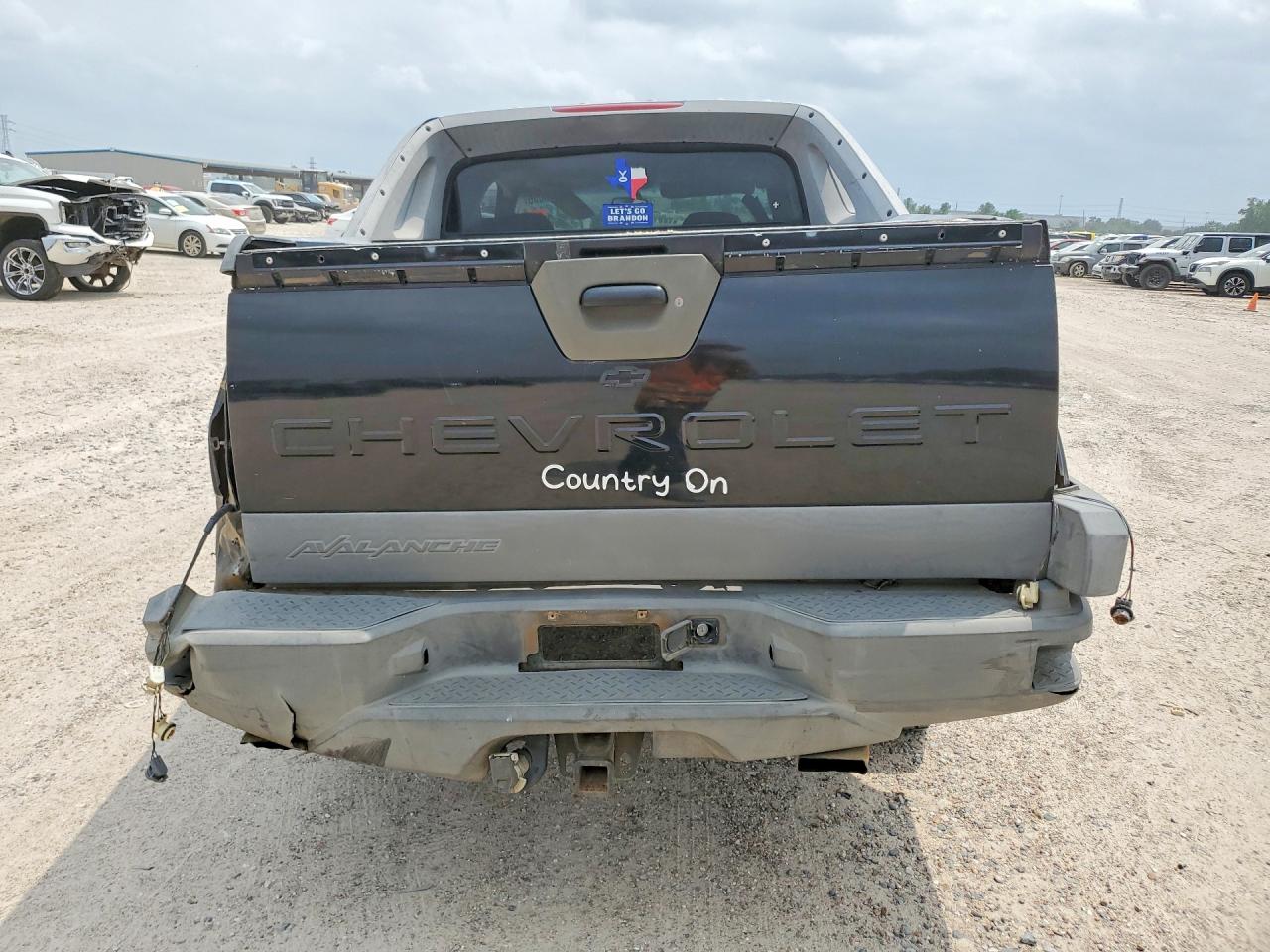 2002 Chevrolet Avalanche K1500 Black vin: 3GNEK13T32G182049