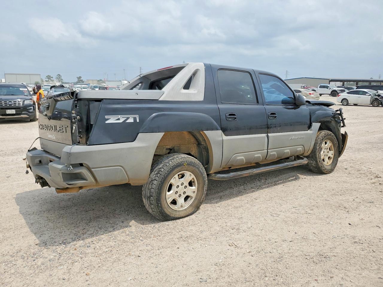 2002 Chevrolet Avalanche K1500 Black vin: 3GNEK13T32G182049