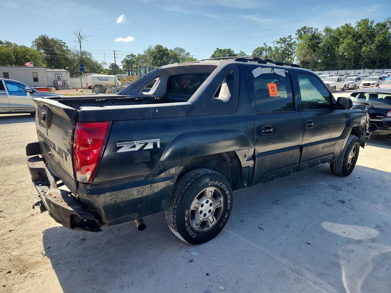 2002 Chevrolet Avalanche 1500 4d 4x Black vin: 3GNEK13T32G196484