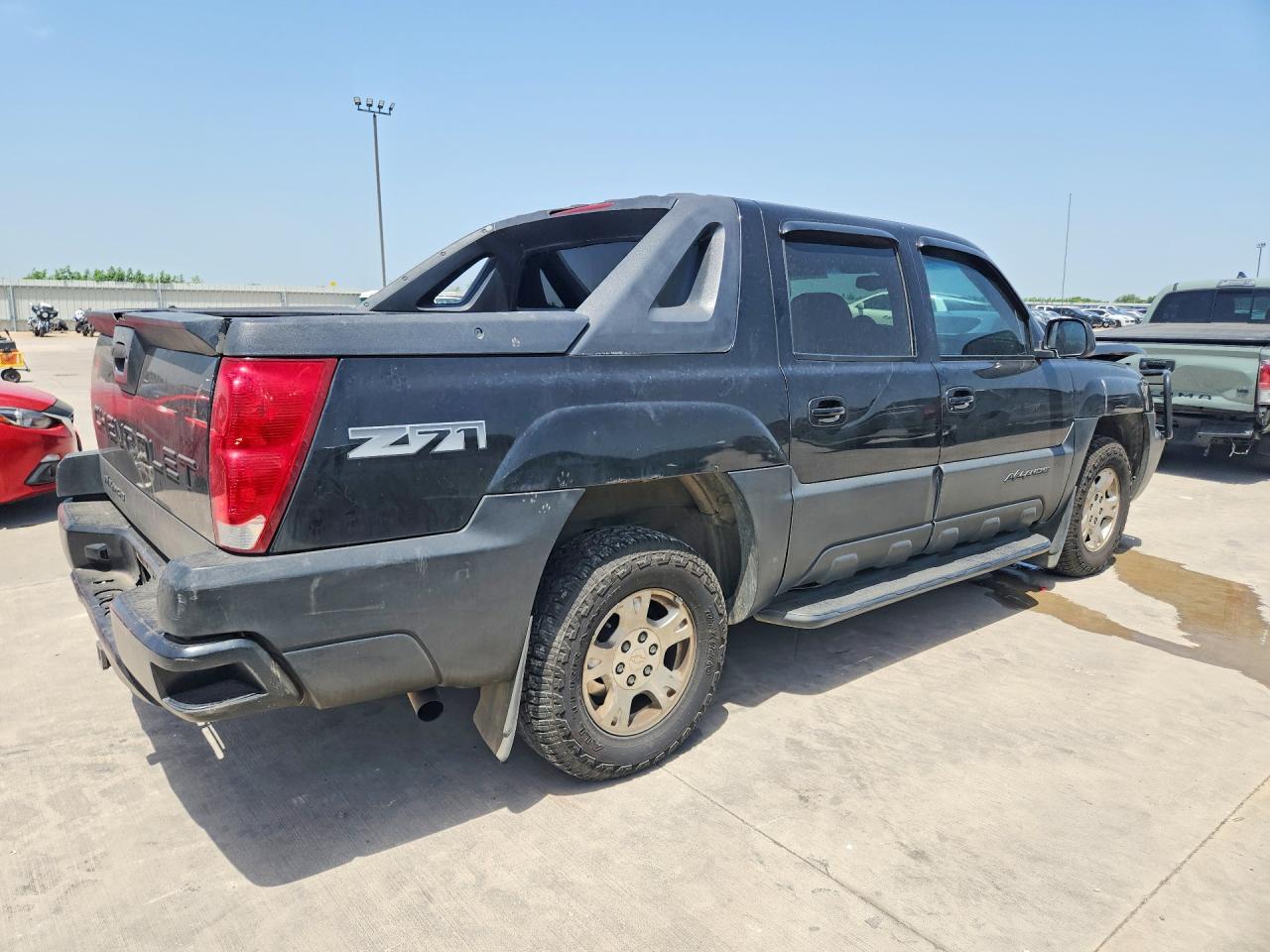 2002 Chevrolet Avalanche K1500 Black vin: 3GNEK13T32G260975