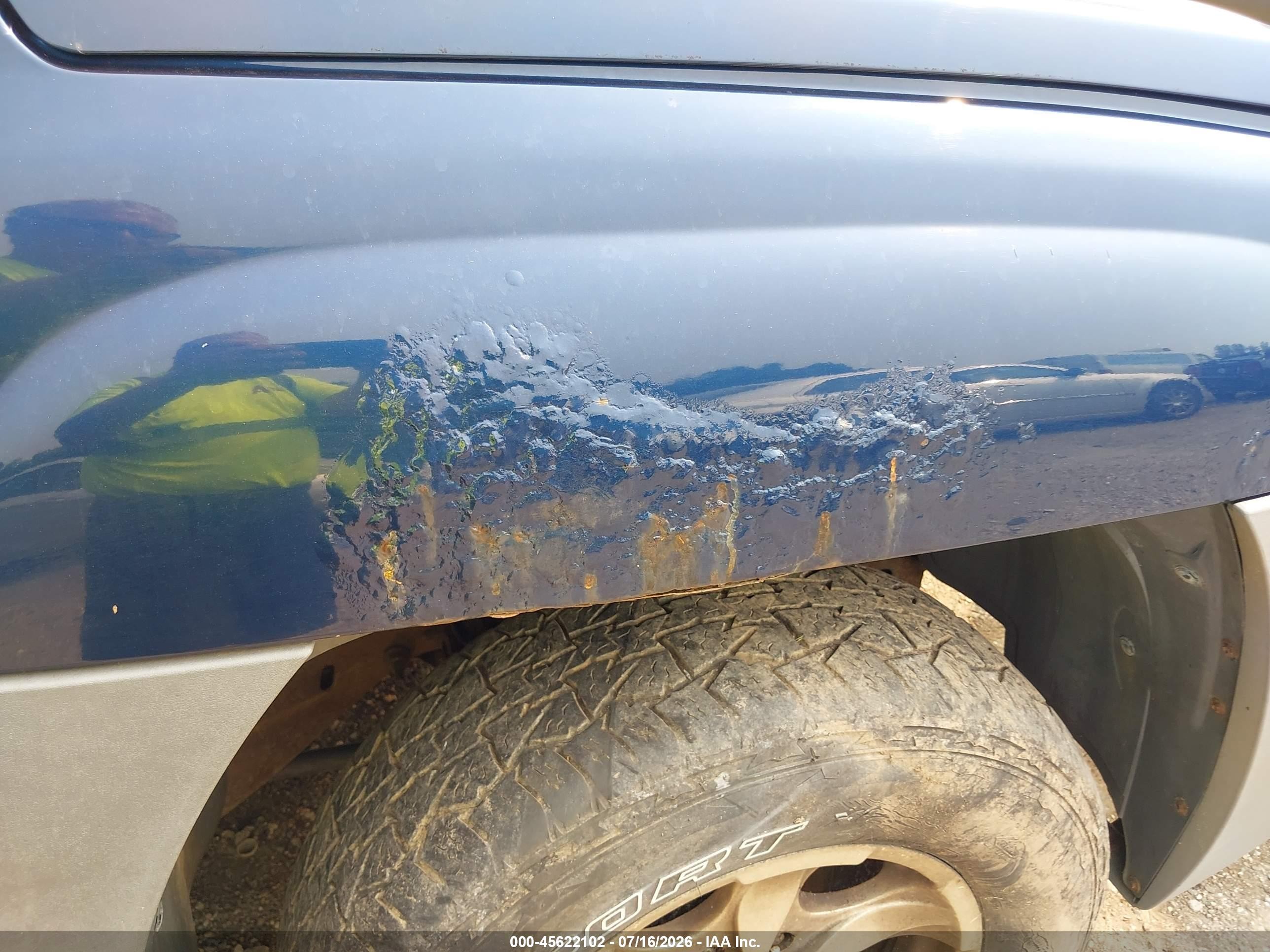 2002 Chevrolet Avalanche 1500   Blue vin: 3GNEK13T32G344701