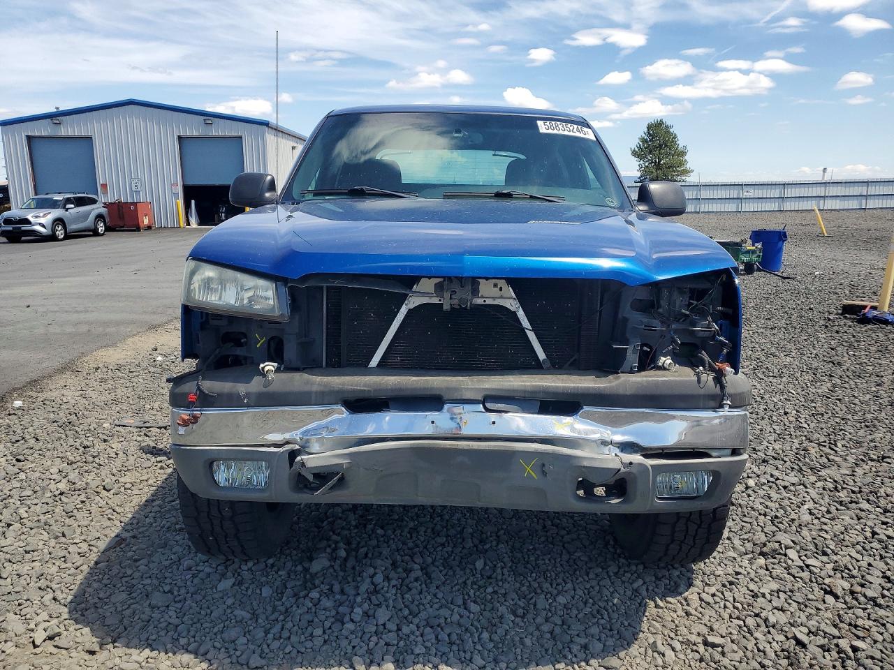 2003 Chevrolet Avalanche K1500 Синий vin: 3GNEK13T33G312963