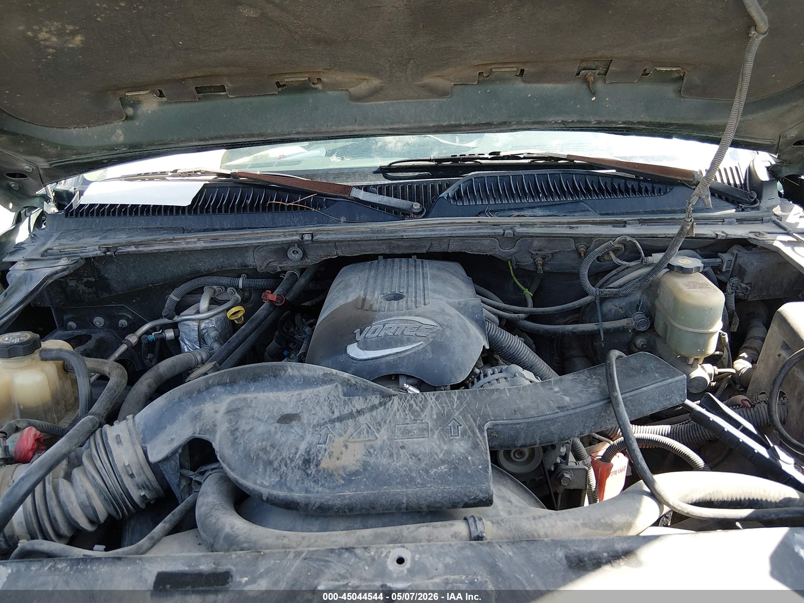2002 Chevrolet Avalanche 1500   Зеленый vin: 3GNEK13T42G310072