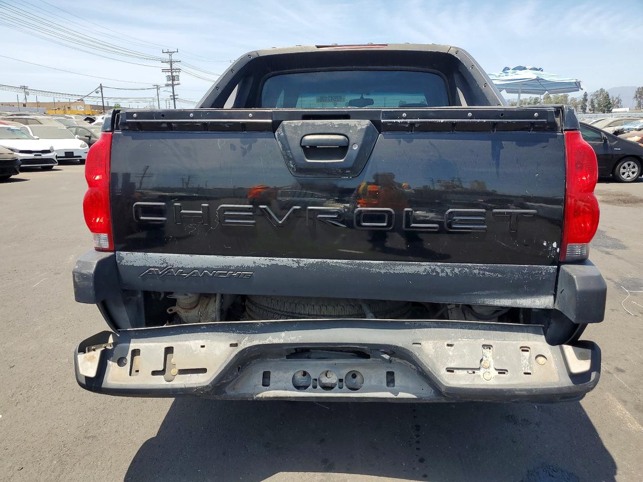2002 Chevrolet Avalanche K1500 Black vin: 3GNEK13T52G107434