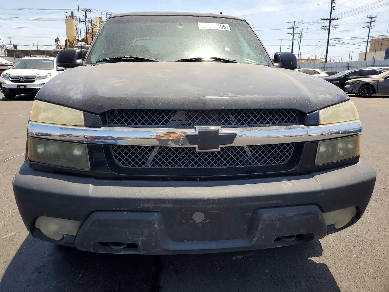 2002 Chevrolet Avalanche K1500 Black vin: 3GNEK13T52G107434
