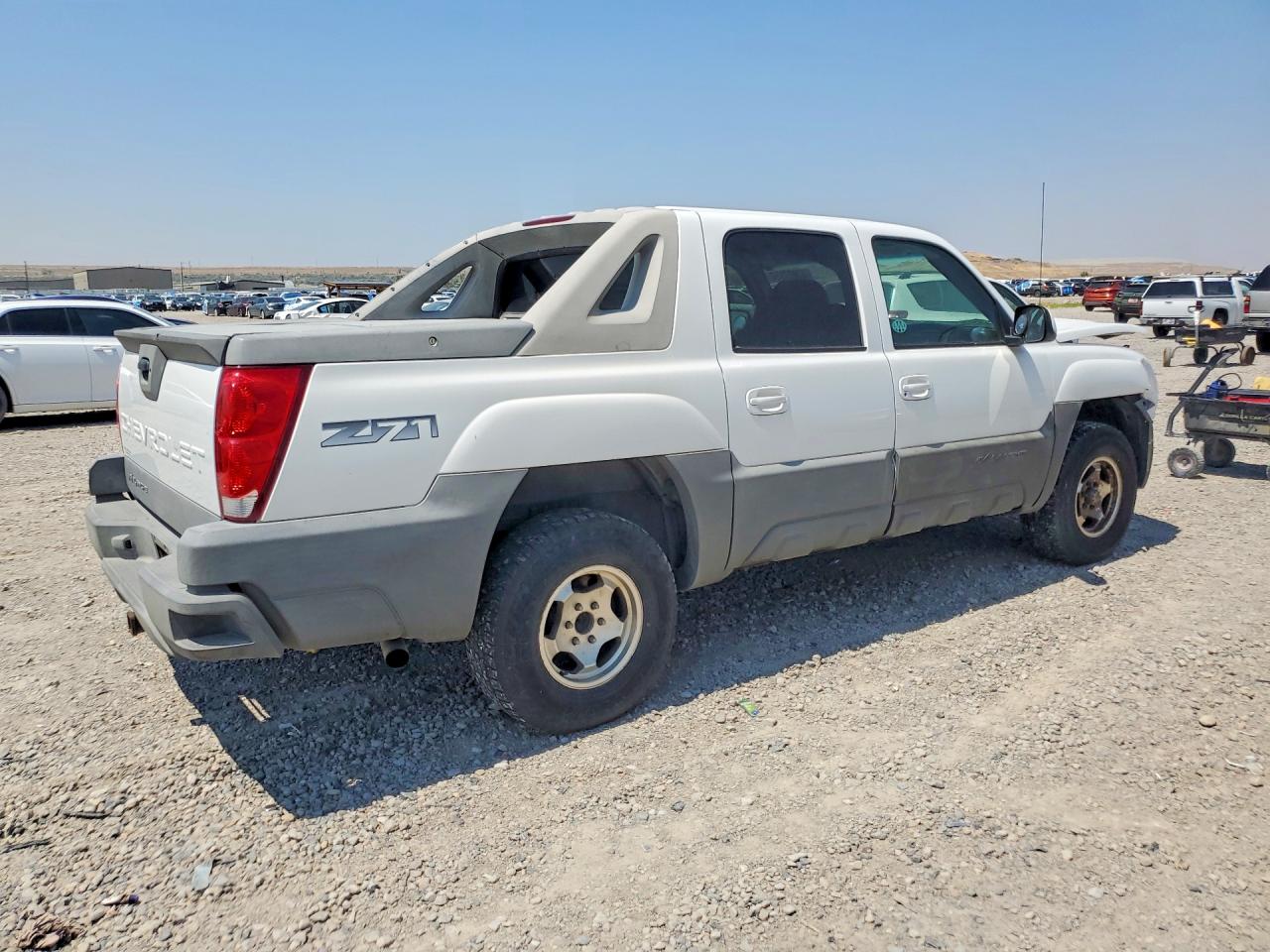 2002 Chevrolet Avalanche K1500 Белый vin: 3GNEK13T52G119602