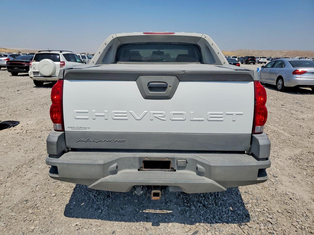 2002 Chevrolet Avalanche K1500 Белый vin: 3GNEK13T52G119602