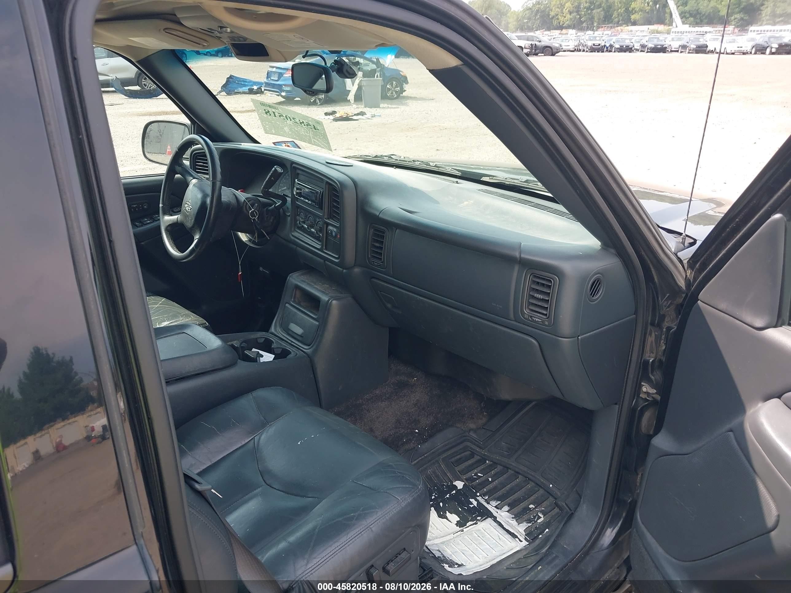 2002 Chevrolet Avalanche 1500   Black vin: 3GNEK13T62G136604