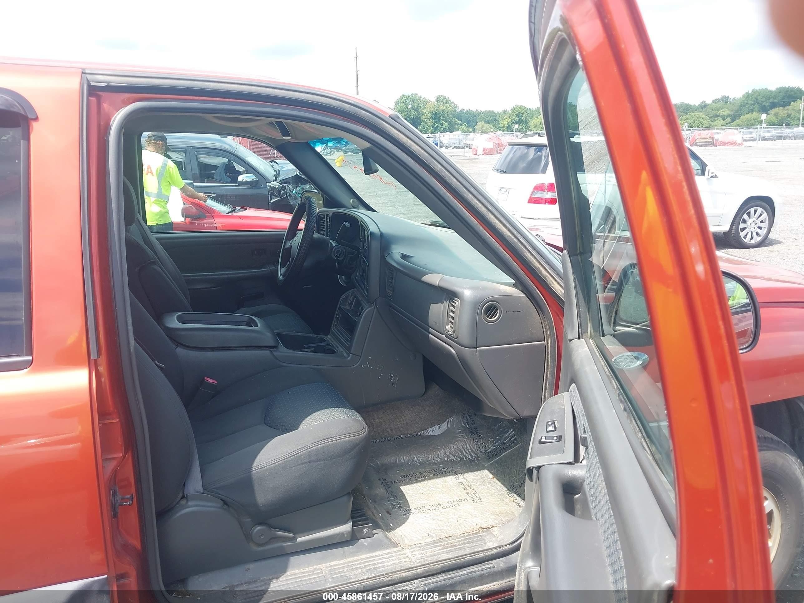 2003 Chevrolet Avalanche 1500   Orange vin: 3GNEK13T63G301262