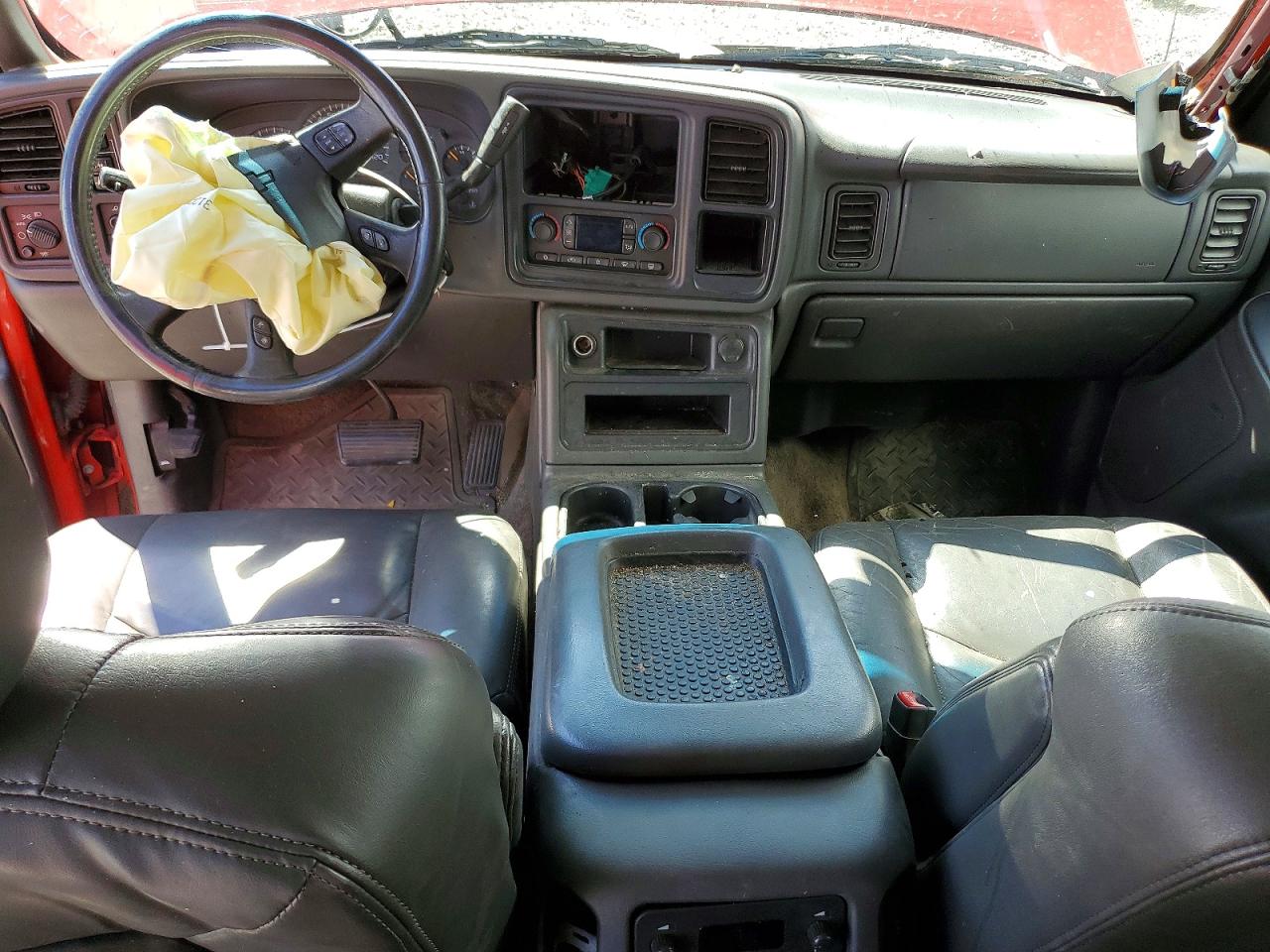 2003 Chevrolet Avalanche K1500 Red vin: 3GNEK13T63G319258
