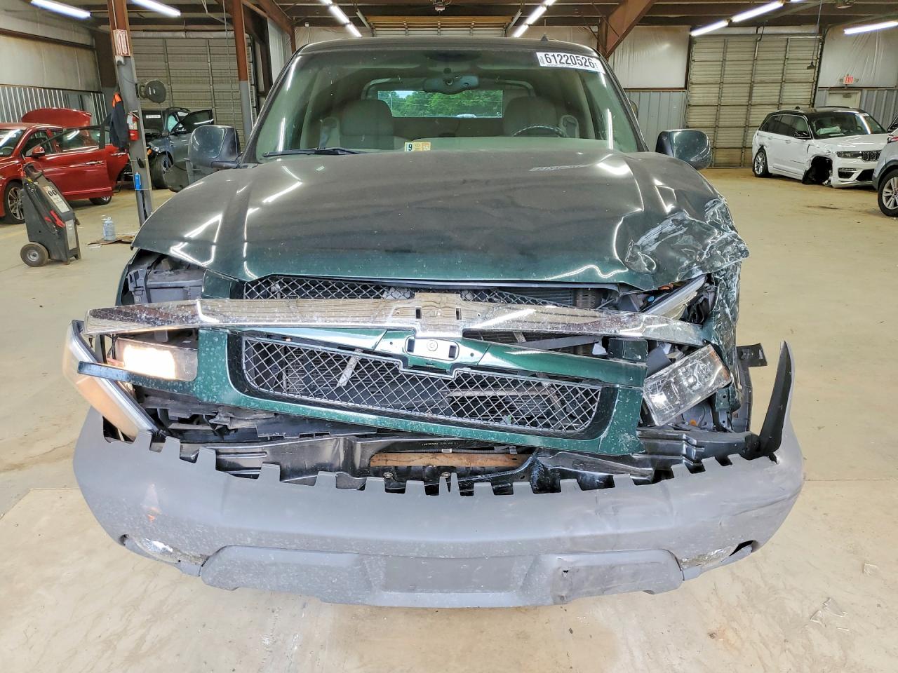 2002 Chevrolet Avalanche K1500 Green vin: 3GNEK13T72G115860