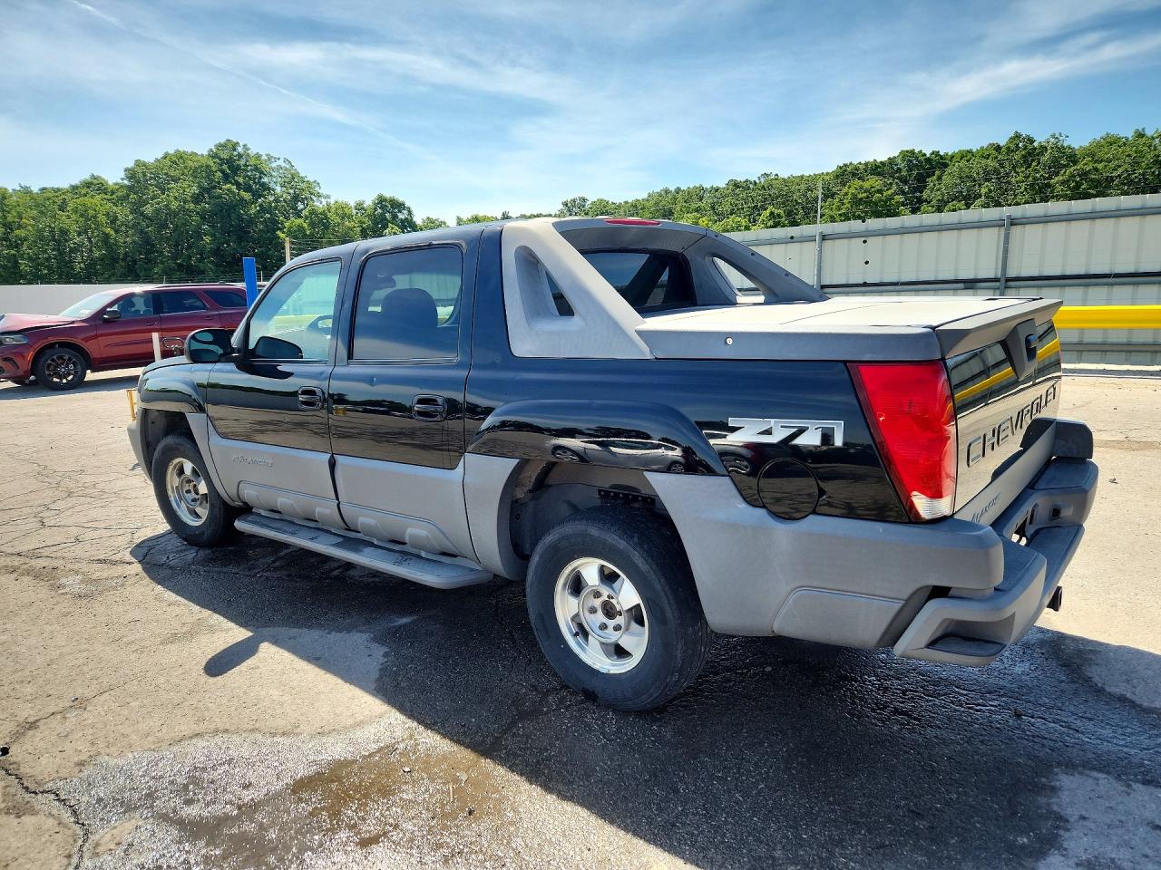 2002 Chevrolet Avalanche K1500 Black vin: 3GNEK13T72G128513