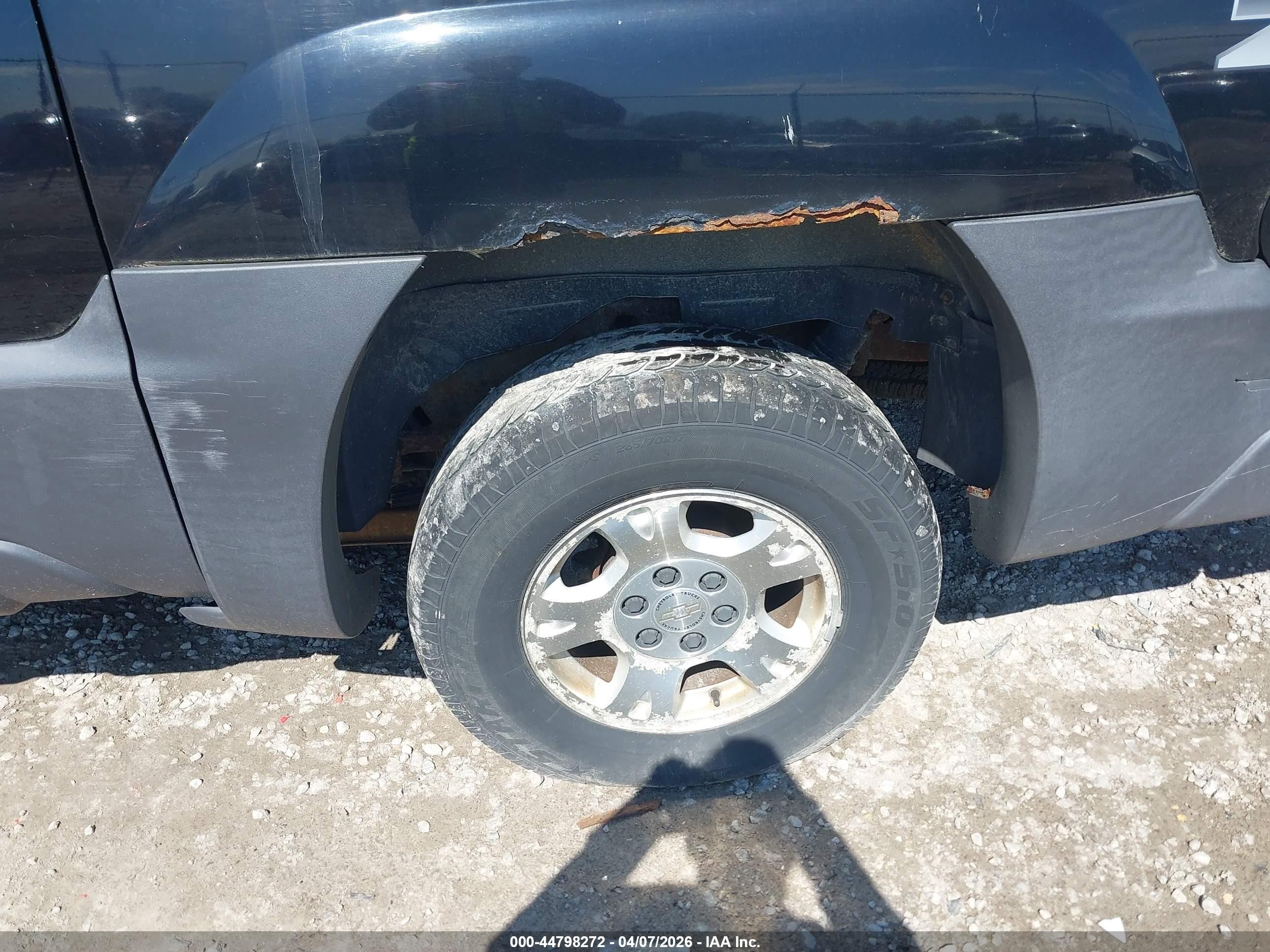 2003 Chevrolet Avalanche 1500   Черный vin: 3GNEK13T73G116587