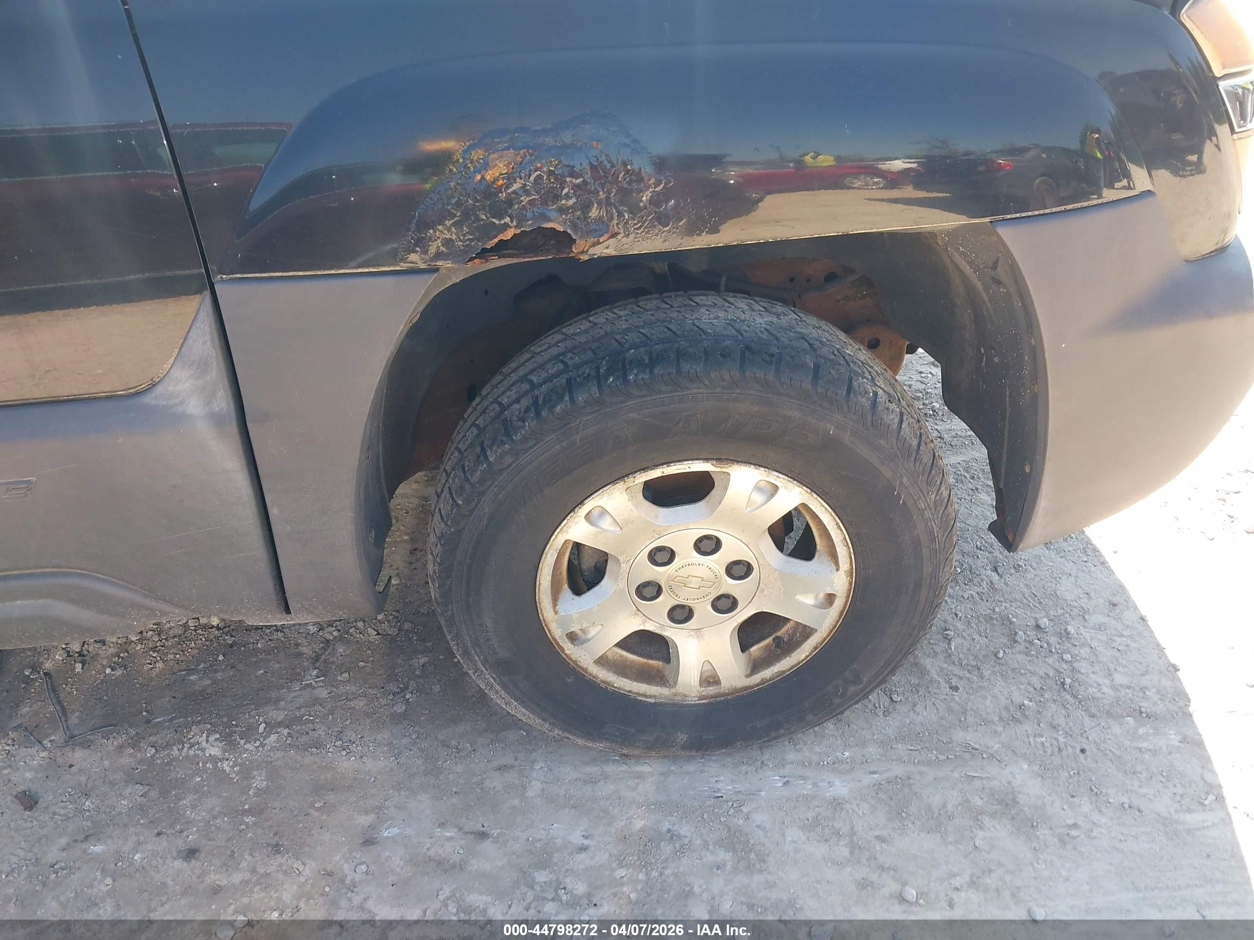 2003 Chevrolet Avalanche 1500   Черный vin: 3GNEK13T73G116587
