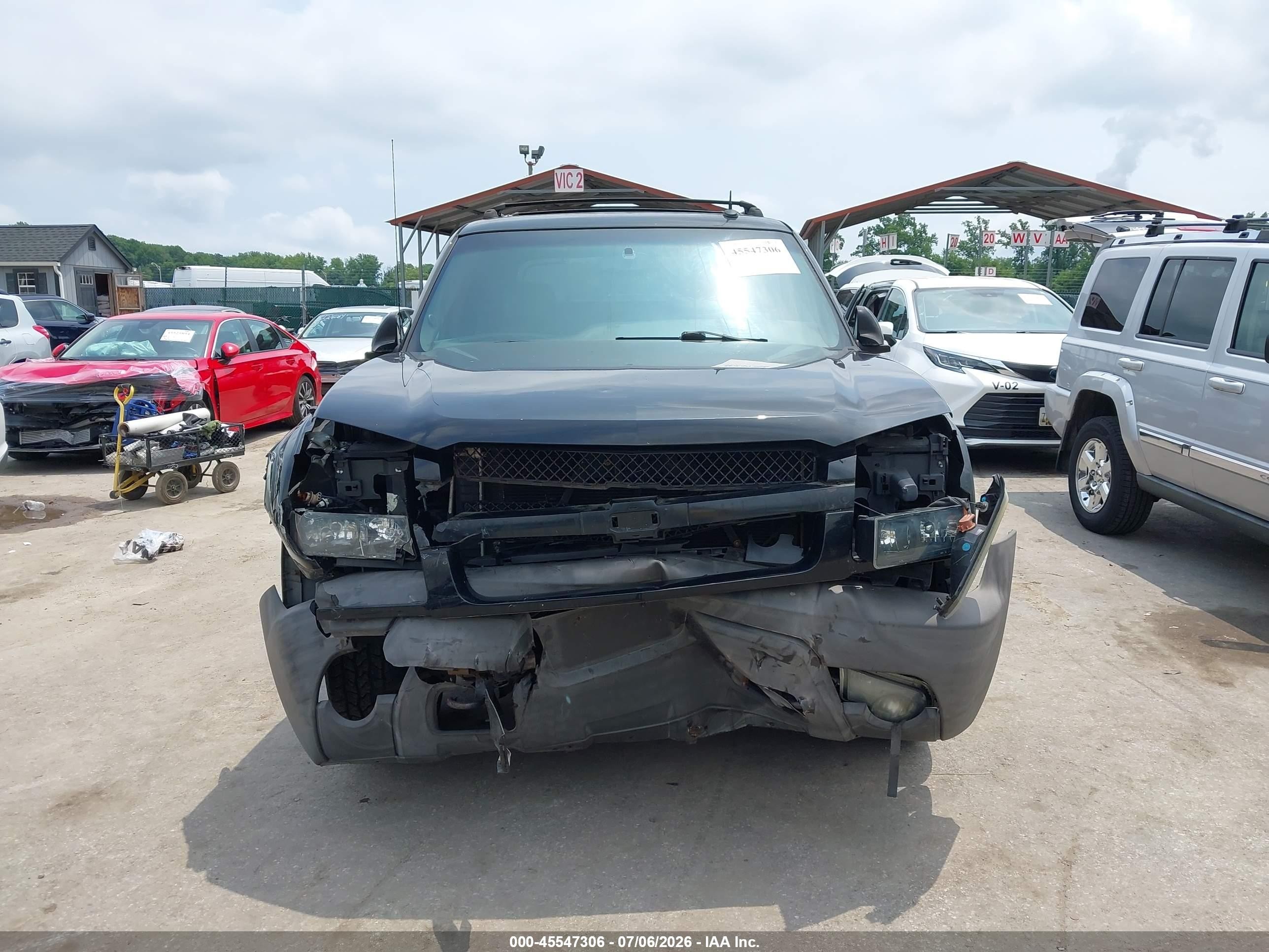 2003 Chevrolet Avalanche 1500   Черный vin: 3GNEK13T73G229942