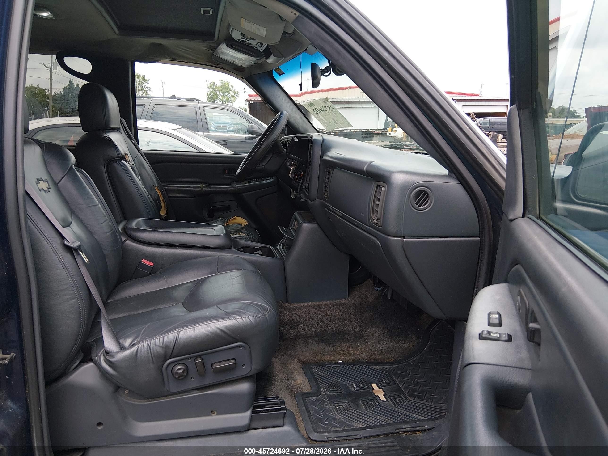 2002 Chevrolet Avalanche 1500   Blue vin: 3GNEK13T82G104088