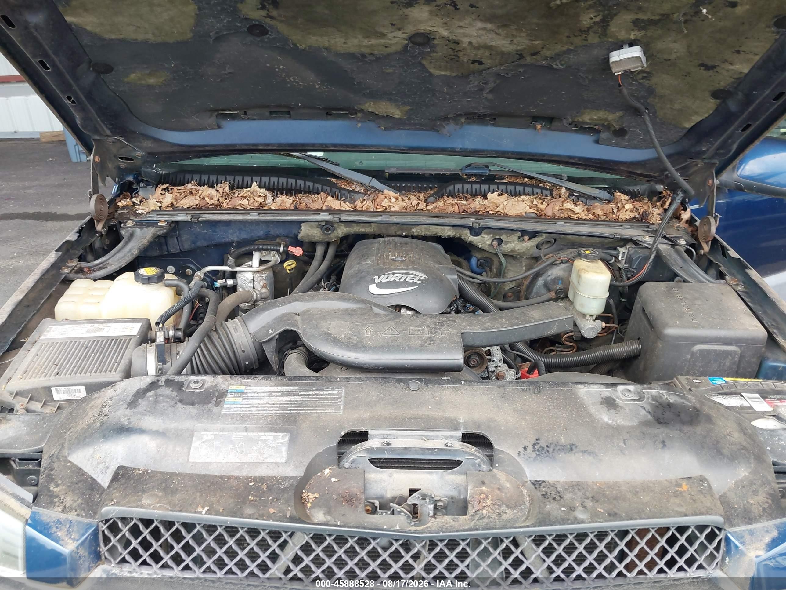 2002 Chevrolet Avalanche 1500   Blue vin: 3GNEK13T82G117004
