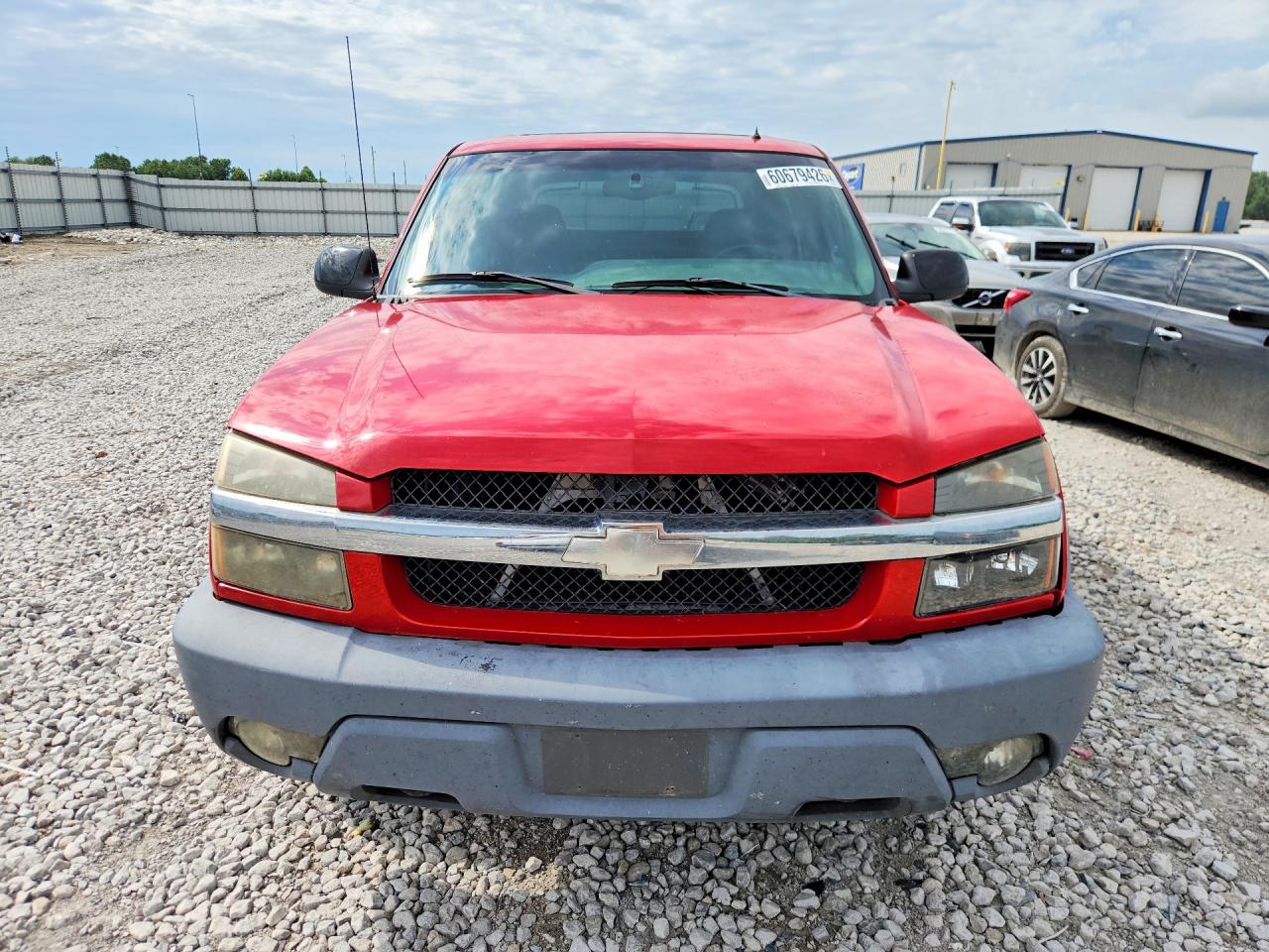 2002 Chevrolet Avalanche K1500 Red vin: 3GNEK13T82G130058