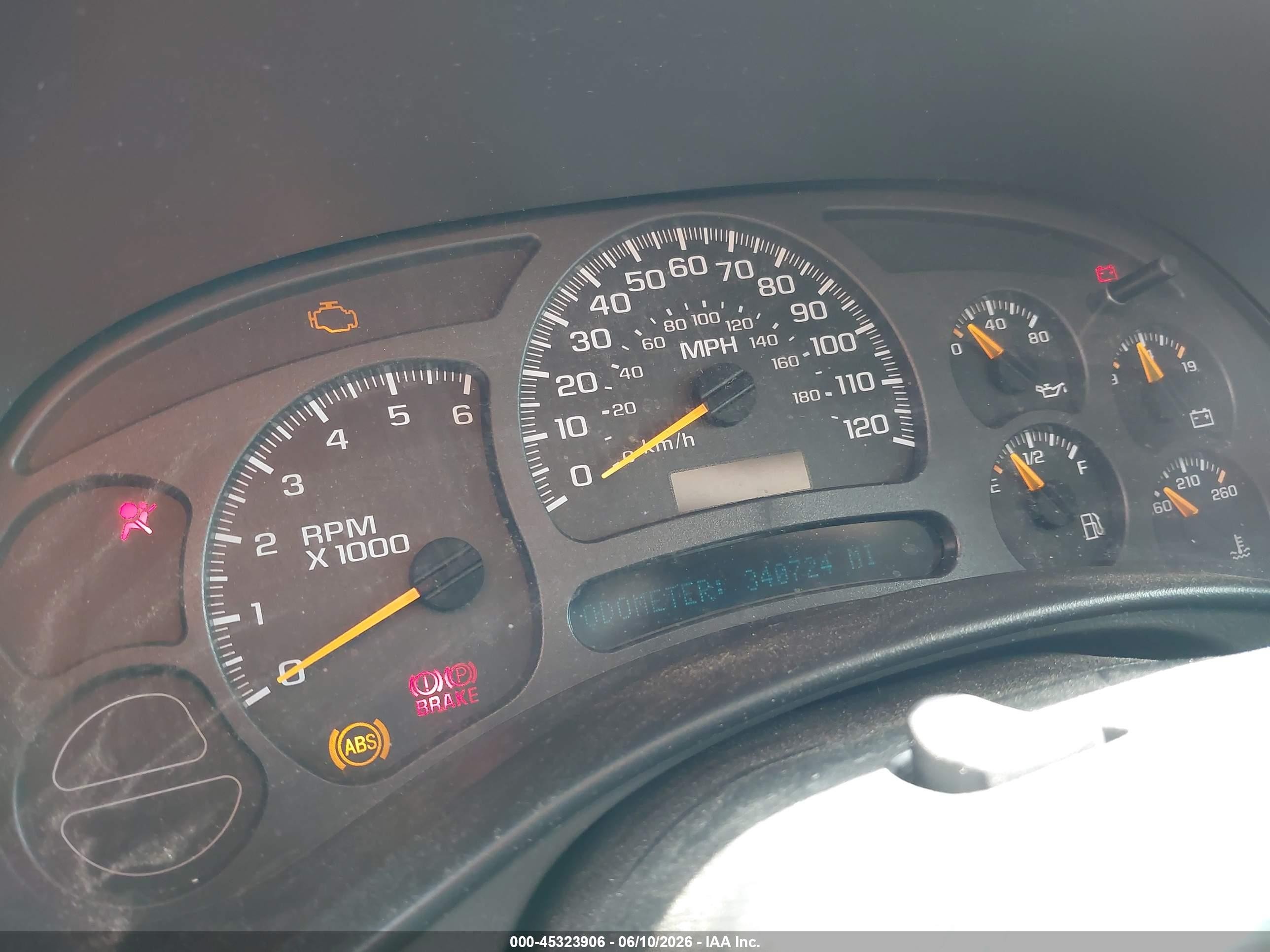 2003 Chevrolet Avalanche 1500   Gray vin: 3GNEK13T83G101354