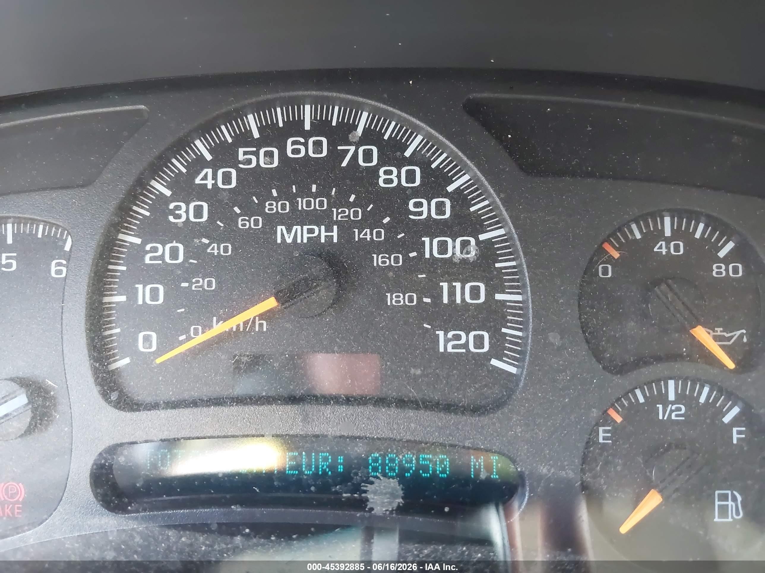 2003 Chevrolet Avalanche 1500   Gray vin: 3GNEK13T83G205049