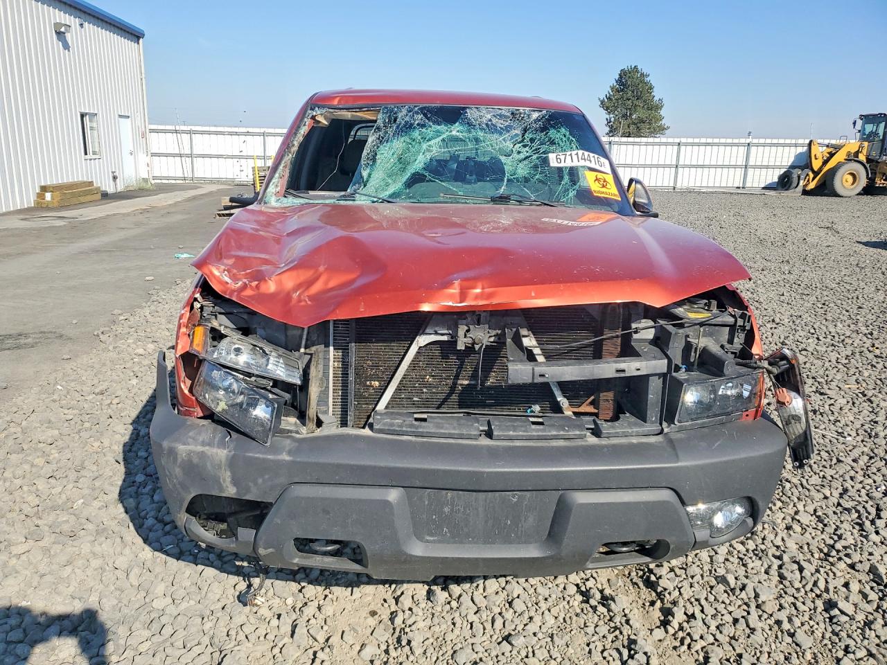 2003 Chevrolet Avalanche K1500 Orange vin: 3GNEK13T83G211725