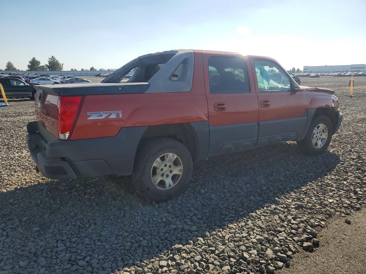 2003 Chevrolet Avalanche K1500 Orange vin: 3GNEK13T83G211725