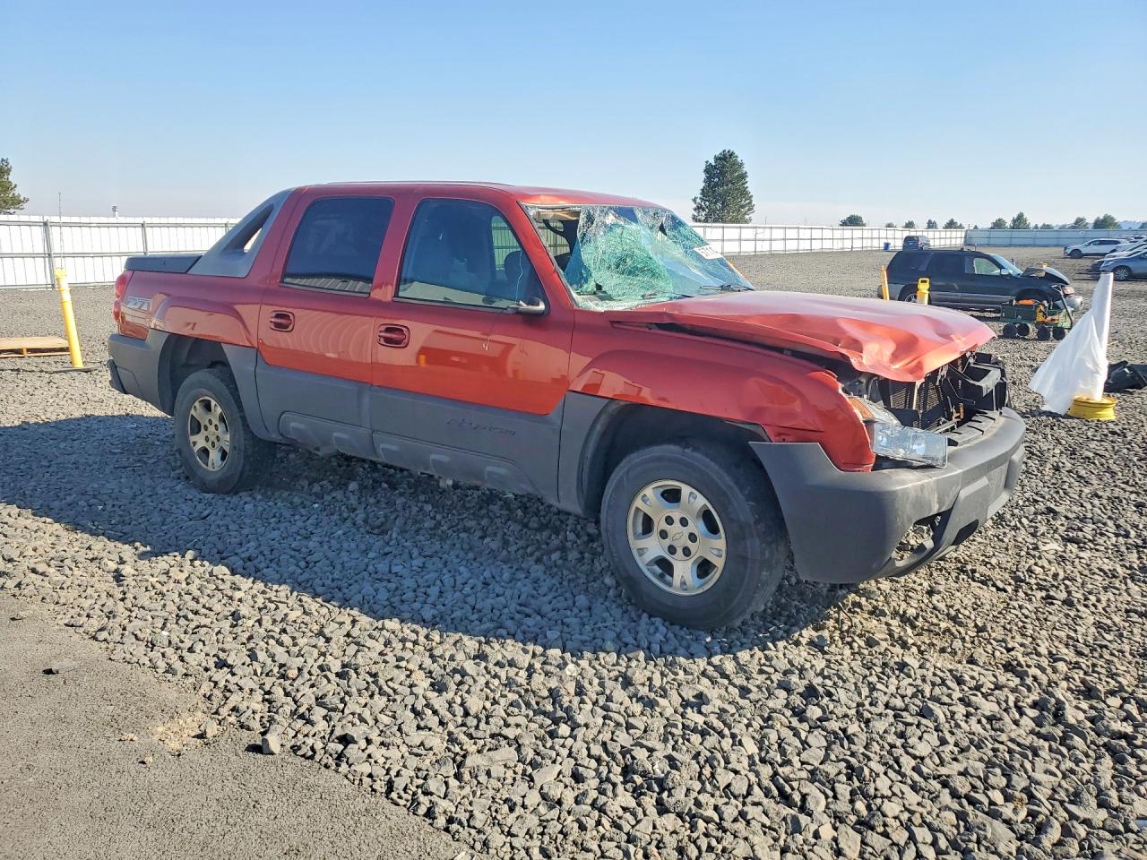 2003 Chevrolet Avalanche K1500 Orange vin: 3GNEK13T83G211725