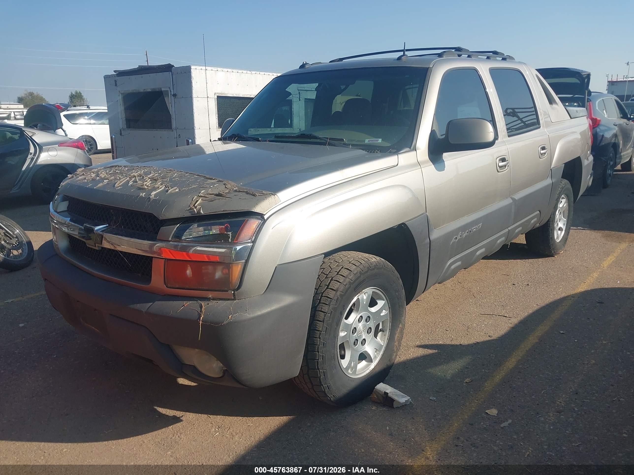 2003 Chevrolet Avalanche 1500   Tan vin: 3GNEK13T83G222191
