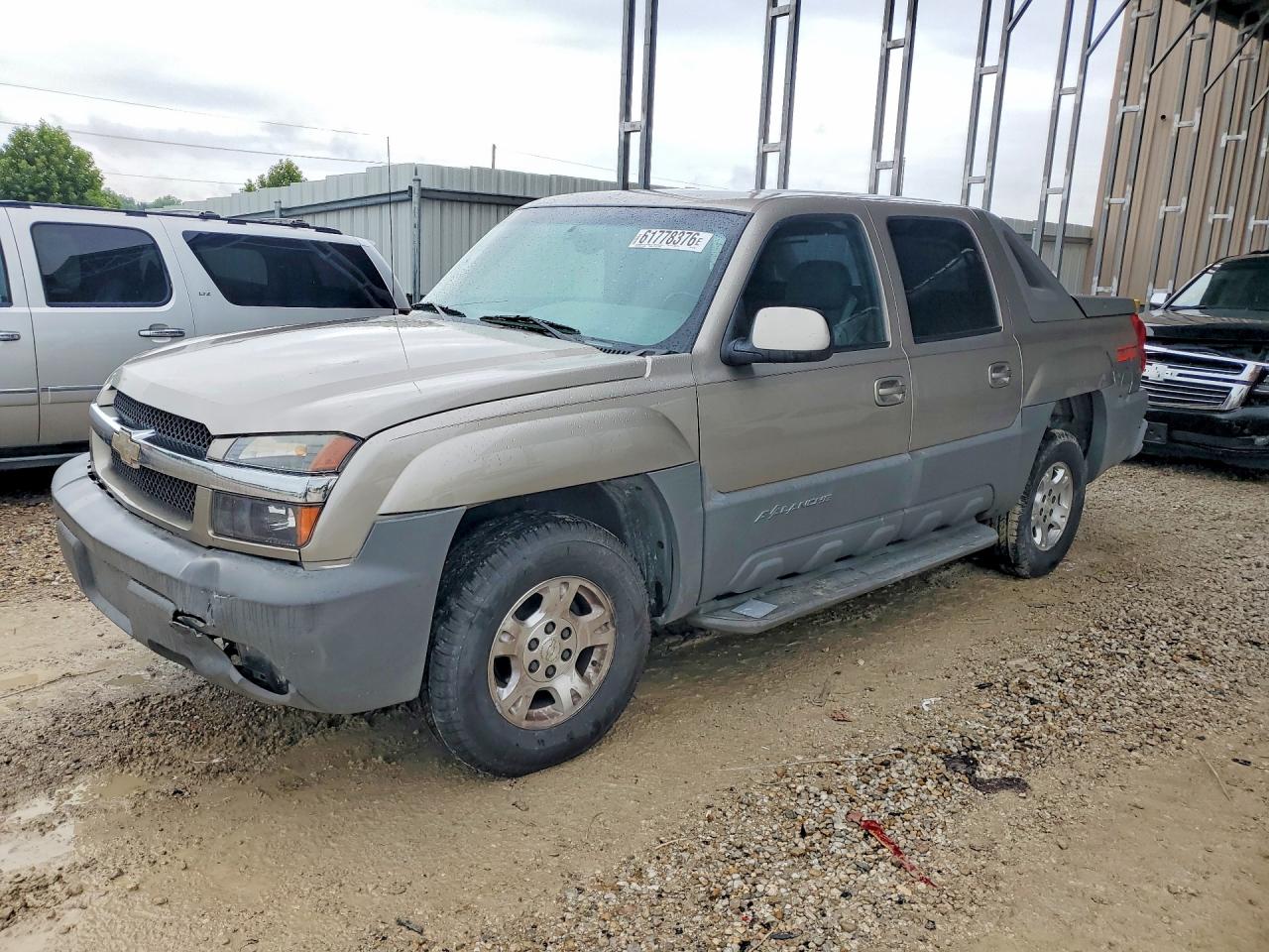 2002 Chevrolet Avalanche K1500 Желто-коричневый vin: 3GNEK13T92G131056