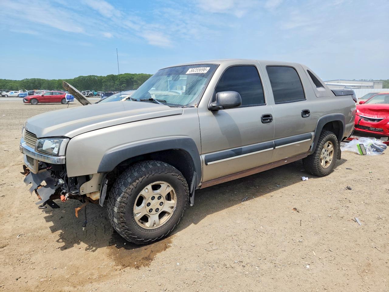 2003 Chevrolet Avalanche K1500 Silver vin: 3GNEK13T93G265681