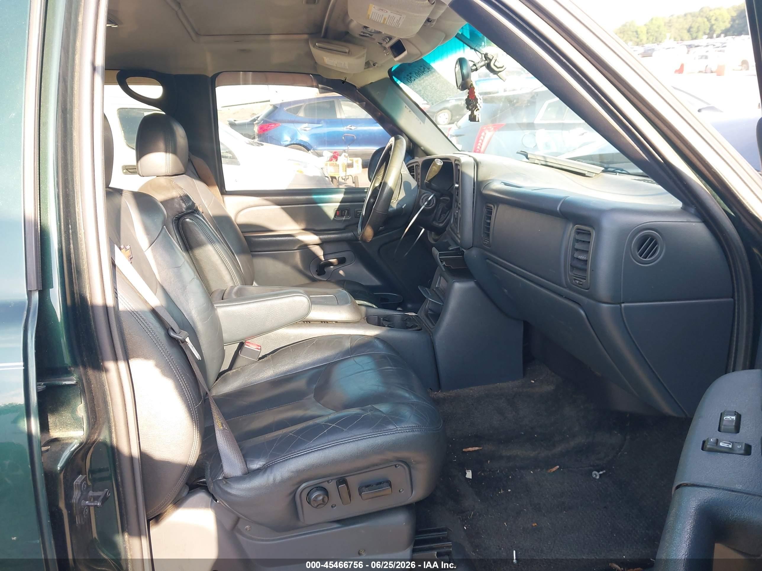 2002 Chevrolet Avalanche 1500   Green vin: 3GNEK13TX2G356828