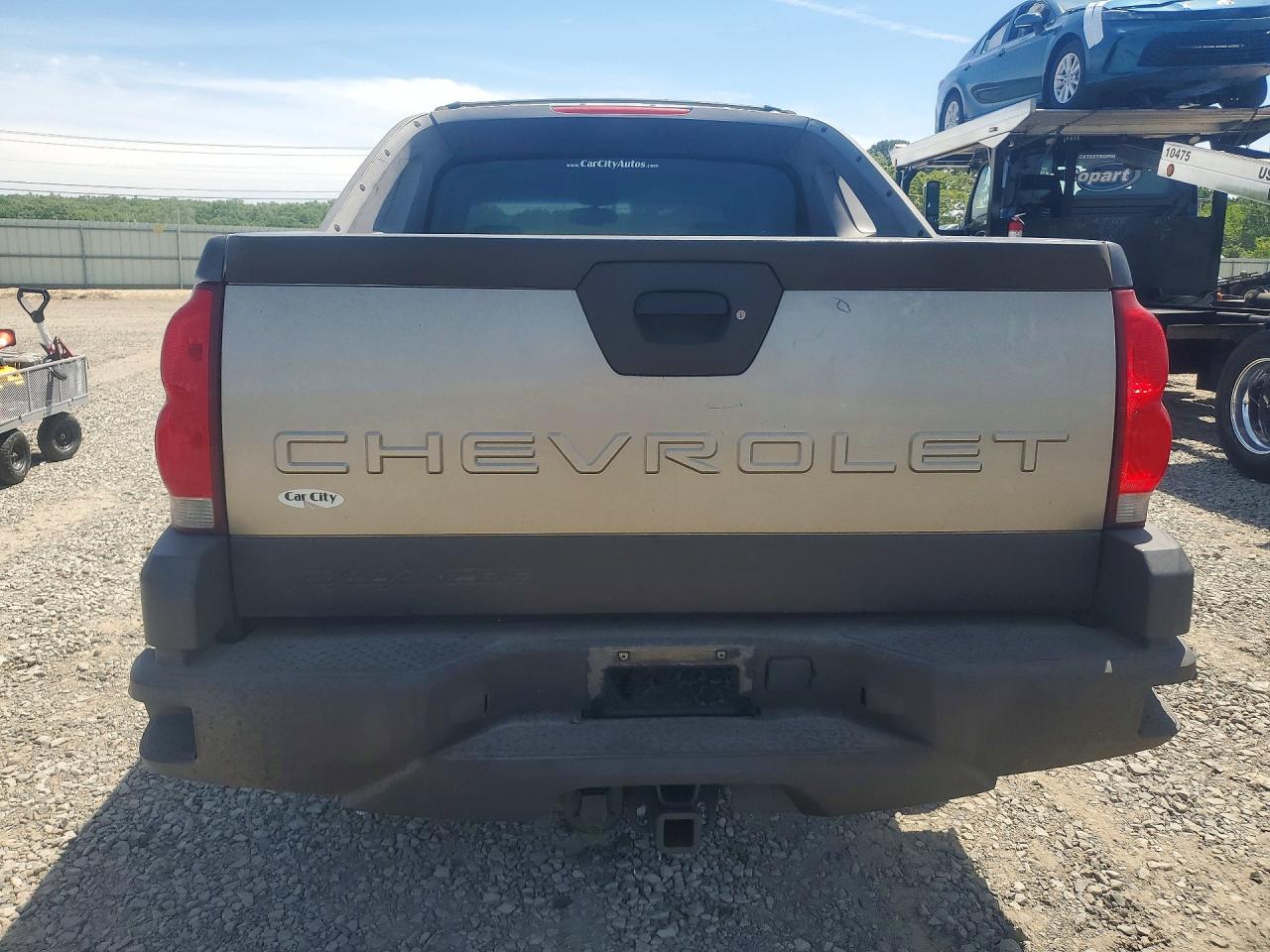 2003 Chevrolet Avalanche K1500 Tan vin: 3GNEK13TX3G161913